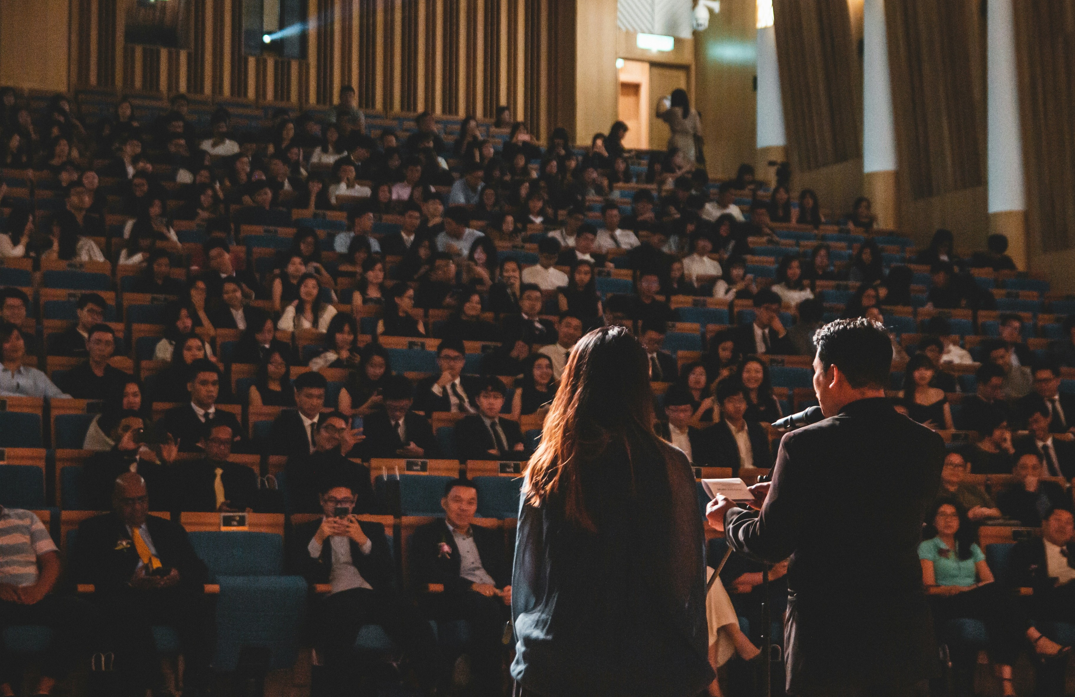 Audiencia en auditorio